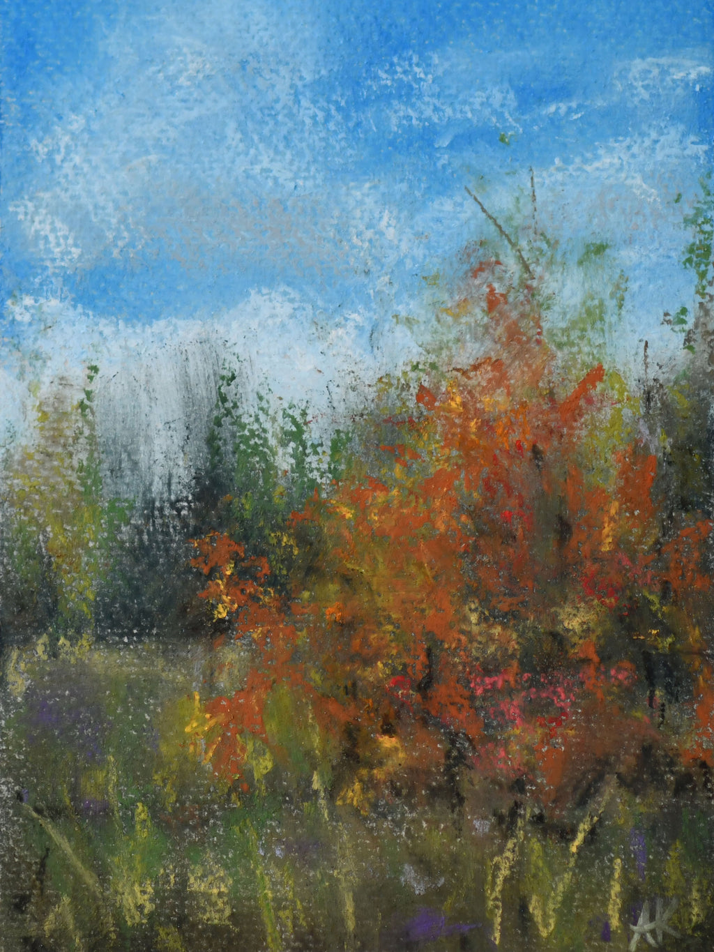 Bushy Autumn Tree