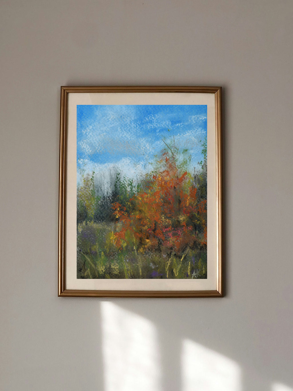 Bushy Autumn Tree